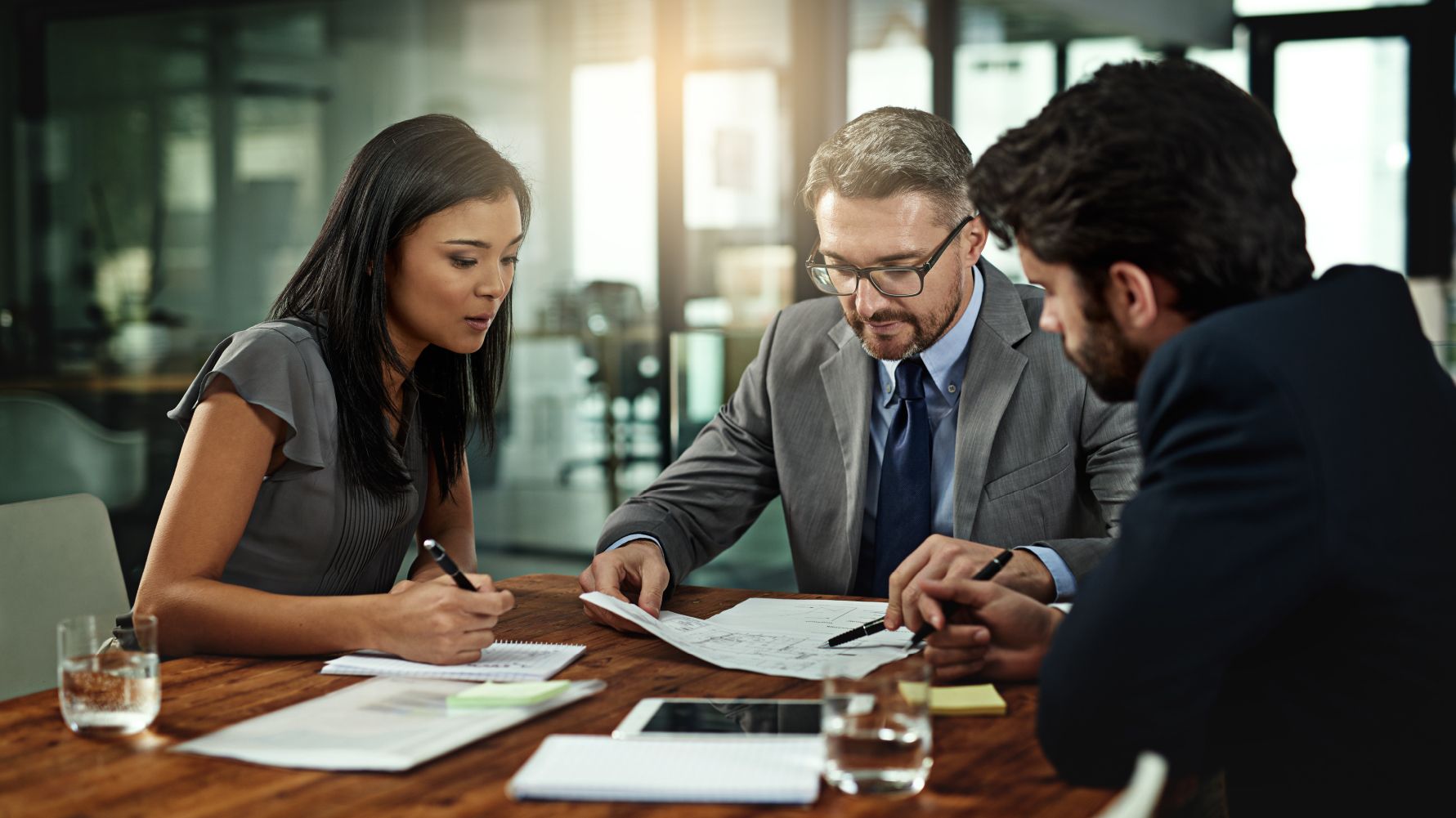 Legal review meeting