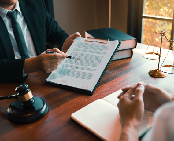 Legal contract signing